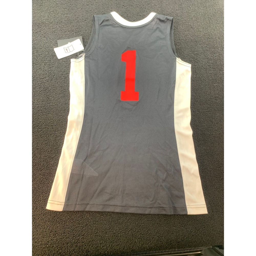 Nike UNLV Rebels Basketball Jersey Womens Size Medium M Black Red Dri-Fit - Picture 2 of 9